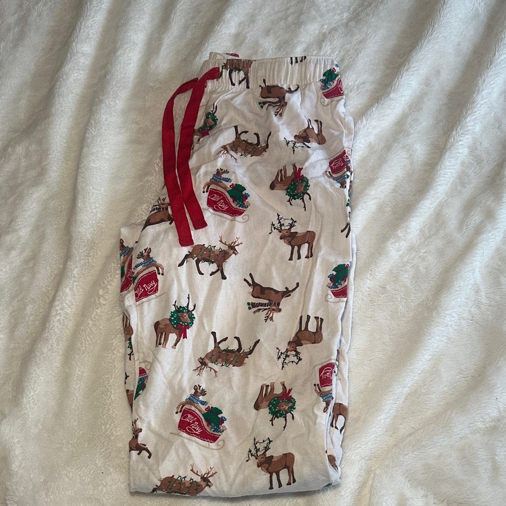 Old Navy Festive Reindeer unisex Pajamas